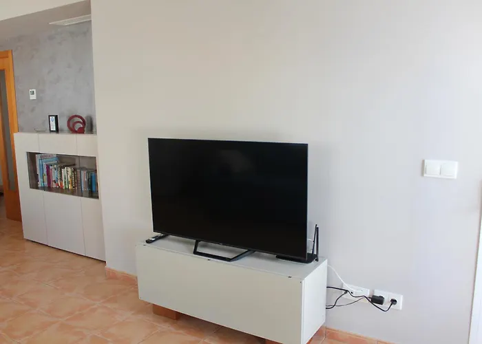 Apto En Cullera Con Terraza, Piscina, Parking Y Wifi Gratis